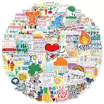 100 Вдохновляющих текстовых видео на тему вдохновения, коротких предложений на английском языке, литературных и художественных, для фанатов, креативные граффити, студенческие канцелярские наклейки