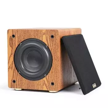 100 Вт 6,5-дюймовый мощный сабвуфер, домашний пассивный сабвуфер, аудио, домашний кинотеатр «сделай сам», Hi-Fi Fever, большой магнитный стальной динамик чёрный