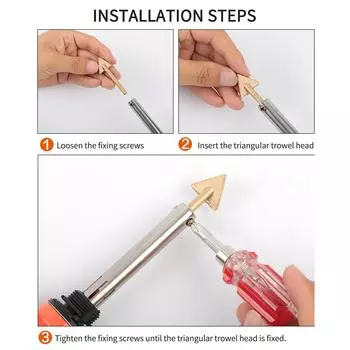 100 Вт электрический пластиковый паяльник для глажки кожи, инструмент для ремонта бампера, каяка, паяльная станция US 3