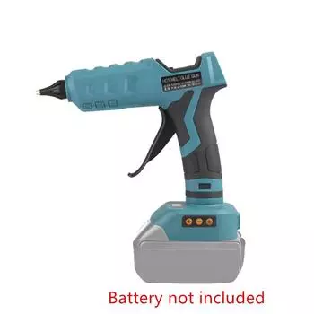 100 Вт Беспроводной клеевой пистолет с регулировкой температуры, ЖК-цифровой дисплей для аккумулятора Makita 18 В