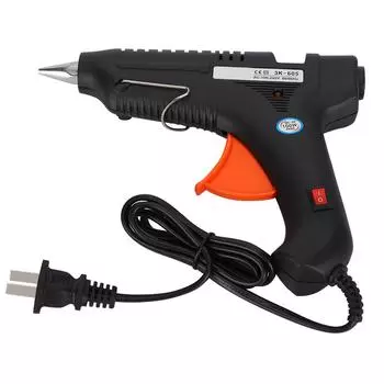 100 Вт термоклеевой пистолет-клей с электрическим высокотемпературным нагревом, ручной инструмент для самостоятельного изготовления