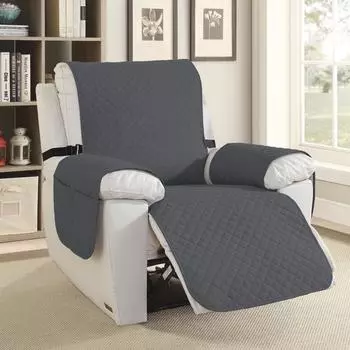 100% Waterproof Recliner Chair Covers That Stay in Place, Non-Slip Recliner Cover , Elastic Straps