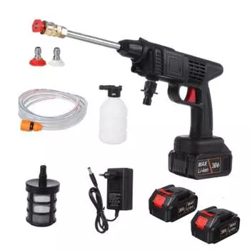 100Bar беспроводной пистолет для мойки автомобилей высокого давления 20000mAh генератор пены очиститель распыления воды для мойки автомобилей для Makita