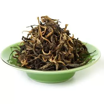 100г Юньнаньский черный чай премиум класса Фэнцин Дянь Хун Дяньхун листовой