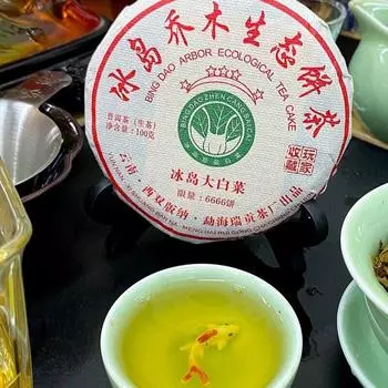 100g Premium Icelandic Pu er Raw Tea Cake - Yunnan s Finest 100g