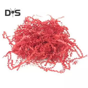 100g Raffia Paper Eye catching Decorative Bright colored Widely Usage Box Filling Material for Gifts бежевый