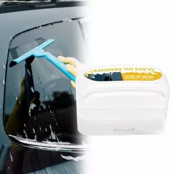 100ml Car Glass Oil Film Remover Glass Polishing Compound Windshield Cleaner Car Glass Polishing Clear Window Auto Detailing CHINA