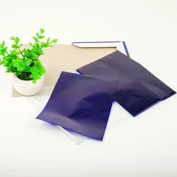 100pcs 32 open Transfer Paper Blue Copy Tracing Paper Stationery Supplies Blue Carbon Paper Copier 100pcs