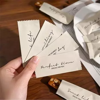 100Pcs 4x9cm Thickened Aluminum Film Toffee Packaging Baked DIY Handmade Coffee Candy Nougat Machine Sealed Bags other