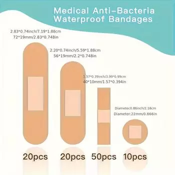 100pcs Bandage Large Capacity Five Styles Four Shapes Suitable for Various Scenarios