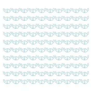 100pcs Blue Paper Clips Skid Resistance Prevent Rust Electroplated Metal Office Paperclips for Paper