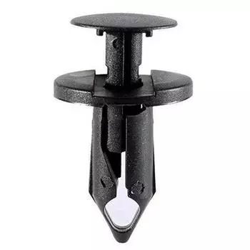 100pcs Car Inner Mudflap Clips Fender Clips Nylon Push Type Retainer Clips Accessories 21030249 For Chrysler 6503598 8mm Hole CHINA