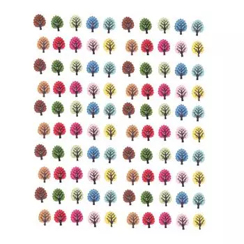 100Pcs Craft Buttons Premium Wood Safe Highly Durable Unique Design Wide Application Wooden Buttons