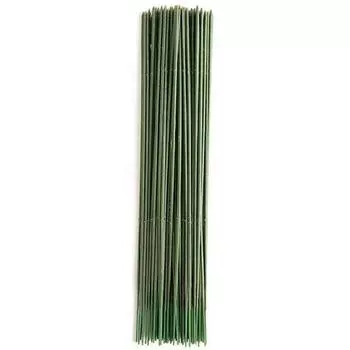 100Pcs DIY Handmade Simulation Plant Stem Green Artificial Flower Stem Wedding Celebration 17cm