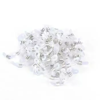 100 шт. держатель для ремешка для очков с резиновыми петлями для очков своими руками белый