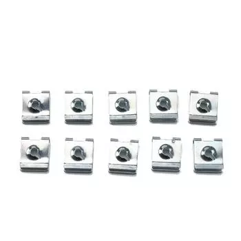 100PCS Fasteners U Nuts Self Tapping Screw Spire U Clips For Car Interior Trim Panels