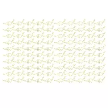 100 шт. забавных скрепок, инновационный процесс гальванопокрытия, устойчивый к ржавчине, милые скрепки для офисов, хо