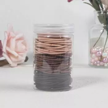 100pcs Girls Elastic Hair Ties Rubber Hairbands Ponytail Holder Hair Bands Kids Children Headwear