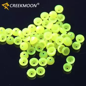 100pcs/lot Half Round Stopper Beads Fishing 3.0/3.5/4.0/4.5mm for Sea Fishing Floating Tackle Accessories Tools S