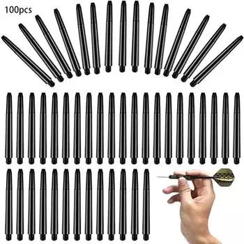 100Pcs/lot Nylon Dart Shafts 2BA Screw Thread Plastic Darts Rod Stems Darts Accessories For Standard 2BA Screw Thread