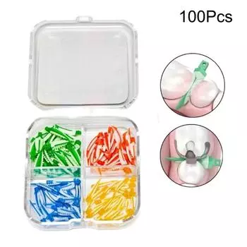 100Pcs New Dental Interdental Wedges Es/S/M/L Size Composite Material For Tooth Restoration Silicone Adaptive Dentist Material one size