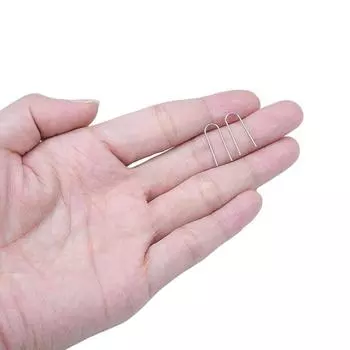 100pcs Tungsten Wire Pottery Ornament Hanger High Temperature Resistance Hanging Pyrography Nichrome Wire Tips Dropshipping CHINA