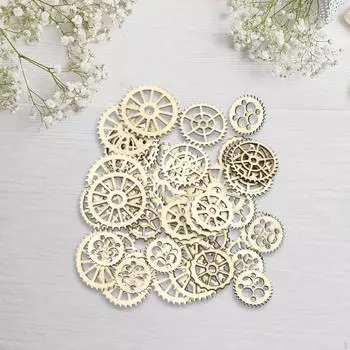 100Pcs Unfinished Wood Slices Embellishments Educational Toys Ornaments Kids Valentines Day Gifts