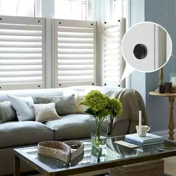 100Pcs Universal White Screw Decorative Cover Bolts Hardware Self-Tapping Plastic Screw Cap Cover Hinged Screw Cover Caps