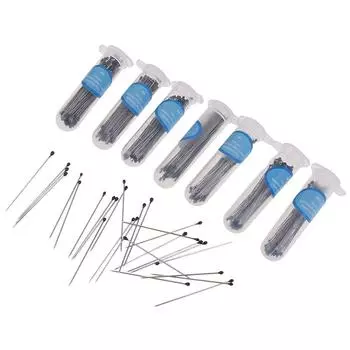 100шт булавки для насекомых образец иглы из нержавеющей стали для школьной лаборатории энтомологии