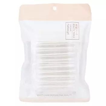 100шт двуглавый ватный тампон в индивидуальной упаковке одноразовые чистящие ватные палочки для макияжа