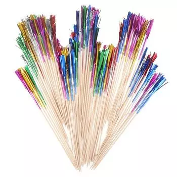 100шт коктейль фейерверк питьевые палочки для украшения вечеринки в честь Хэллоуина
