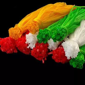 100шт многофункциональные 7 размеров практичные надежные эластичные пластиковые сетчатые мешки упаковочные пакеты 30cm