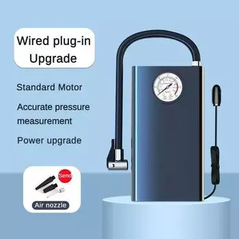 100W Portable Mini Wireless Car Inflation Pump Lithium Battery Air Pump Pure Copper Fast Inflation Electric Pump