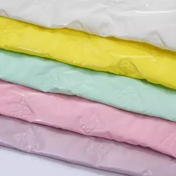 100x137 см матовая пуховая куртка водонепроницаемая ткань тисненая ПУ ткань для багажа одежда швейная ткань ткань для DIY материал 100x137cm