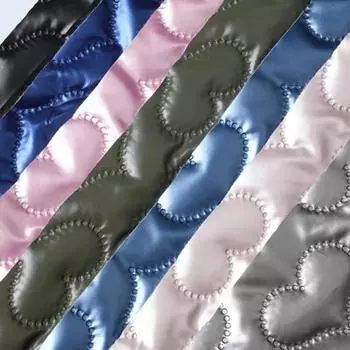 100x138 см тисненая хлопковая подкладочная ткань Muti Colors Heart Printed PU кожаная стеганая ткань для самостоятельного шитья одежды 1,8 мм 100x137cm