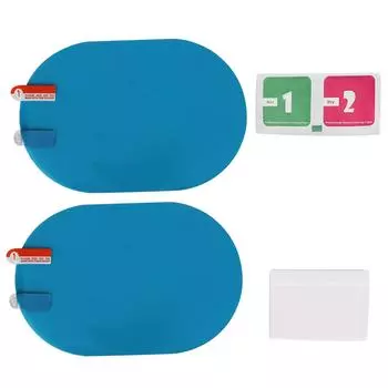 100x150 мм Автомобильное зеркало заднего вида, водонепроницаемая наклейка, противотуманная защитная пленка, дождевик