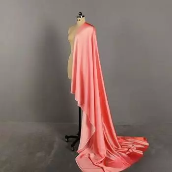 100x150 см ацетатная атласная ткань плиссированная текстура легкая дышащая рубашка платье одежда для самостоятельного шитья искусственный шелк материал 100x150cm