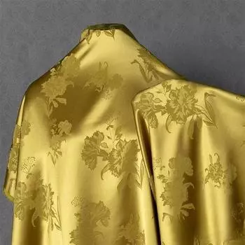 100x150 см ацетатный атлас жаккардовая ткань рубашка шелковистая гладкая глянцевая оптовая продажа ткань для пошива одежды материал своими руками 100x150cm