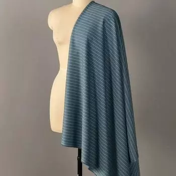 100x150cm Fine Stripe Fabric Spring Summer Fashion Skirts Suits Cloth Apparel Sewing Fabric Polyester Rayon Spandex Material 100x150cm