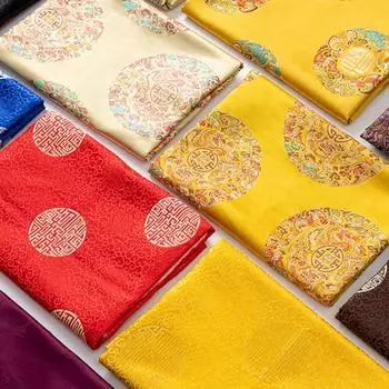 100x75 см жаккардовая парчовая ткань с рисунком дракона для платьев ханьфу чонсам наволочки обивка швейная ткань черный синий 100x75cm