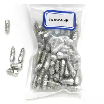 100x9мм Вкручиваемые шипы для шин Снежные шипы Шипы для льда для гоночных трековых шин Автомобиль/Грузовик/Квадроцикл