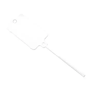 100x Бирка для ключей, прочные и надежные многоразовые пластиковые ремни для различных целей, завязки для ключей жёлтый