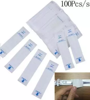 100x Цифровой термометр Защитные чехлы для зонда Одноразовый протектор Электронный чехол Q8Q