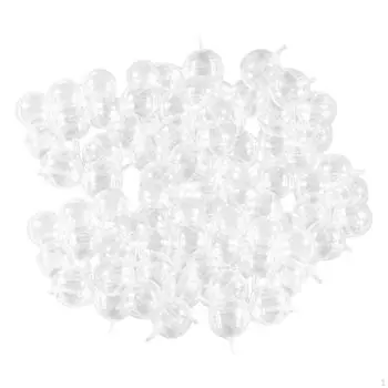 100x держателей для шоколадных шариков, шоколадных конфет, трюфелей, оберток, стаканчиков, круглых праздничных принадлежностей, конфет