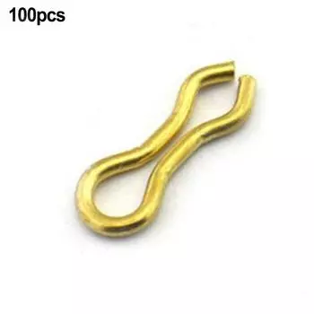 100x грузило с проушинами, аксессуары, приманка для ловли карпа M серебряный