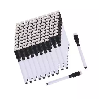 100x маркеров для белой доски, ручка для письма на белой доске для школьного офиса