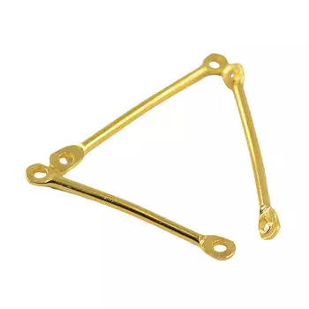 100x металлический прямой соединительный стержень, ювелирные изделия, поделки, подвески, фурнитура, золотой/черный чёрный