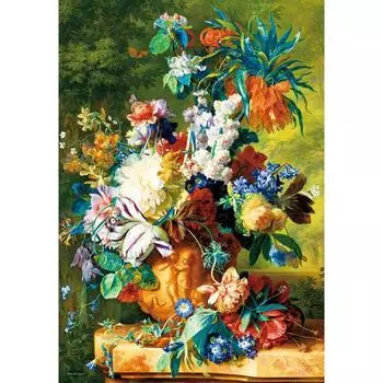 1014 Piece Jigsaw Puzzle - Bouquet of Flowers in a Jar, popular Korean puzzle