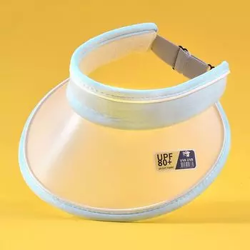 1017 Новое поступление Кепка с козырьком для мальчиков и девочек, меняющая цвет, Солнечная шляпа, Дышащая, в корейском стиле, Модная, Детская, Летняя, Защита от солнца Blue