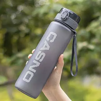 1050ml High Quality Sport Plastic Water Bottle Portable Outdoor Cycling Climbing Gym Fitness Drinking Bottles Eco-Friendly as show